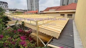 Mái xếp lượn sóng giá bao nhiêu tiền tại cty thiên lộc phát