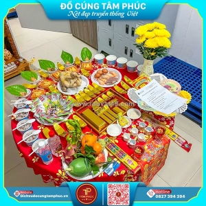 Mâm cúng khai trương trọn gói – gọn nhanh, đầy đủ, may mắn