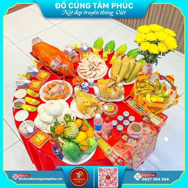 Mâm cúng nhà mới – đúng lễ, vào nhà là có lộc