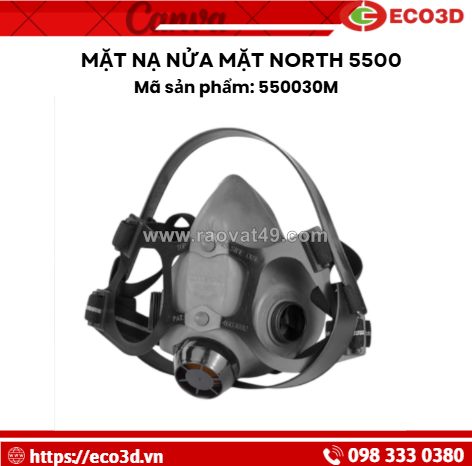 Mặt nạ nửa mặt north 5500 chính hãng – giải pháp bảo vệ hô hấp hiệu quả