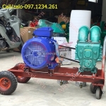 Máy bơm hút bùn, chất thải 2 đầu, 11 kw, phi 100 turbo tb1011 giá rẻ