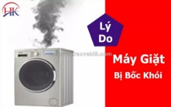 Máy giặt bị bốc khói có nguy hiểm không? có nên tiếp tục sử dụng?