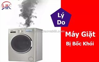 Máy giặt bị bốc khói có nguy hiểm không? có nên tiếp tục sử dụng?