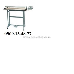 Máy hàn miệng túi dập chân sf800, máy ép miệng túi nilon, máy hàn túi pe thủ công dài 80cm
