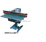 Máy hàn miệng túi dập chân thanh đồng pfs 450, pfs 650, máy hàn miệng túi pe, máy hàn miệng túi nhôm
