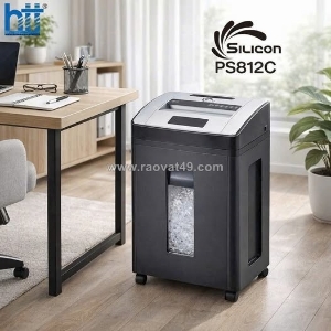 Máy hủy tài liệu silicon ps-910 lcd
