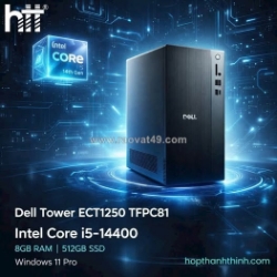 Máy tính để bàn đồng bộ dell tower ect1250 tfpc81