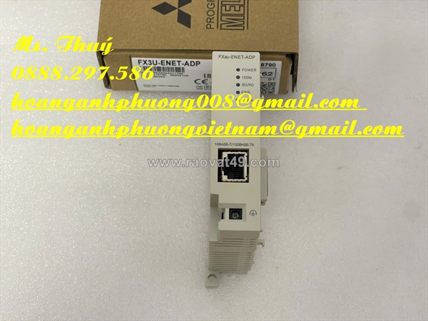Module công nghiệp mitsubishi fx3u-enet-adp - new 100%