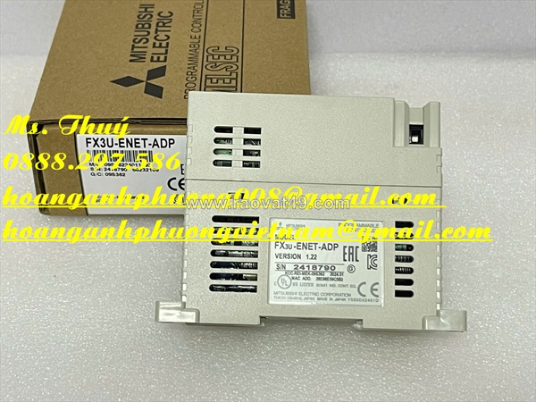 Module công nghiệp mitsubishi fx3u-enet-adp - new 100%