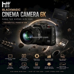 Một chiếc camera nhỏ gọn nhưng cho chất lượng “cinema” đúng nghĩa