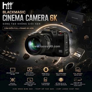 Một chiếc camera nhỏ gọn nhưng cho chất lượng “cinema” đúng nghĩa