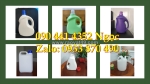 Mua can nhựa 5 lít đựng hóa chất có khí, can nhựa 2 lít vuông trắng, can nhựa 1 lít đen