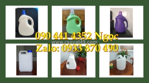 Mua can nhựa 5 lít đựng hóa chất có khí, can nhựa 2 lít vuông trắng, can nhựa 1 lít đen