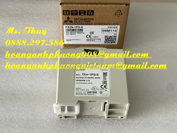 New plc mitsubishi fx2n-1pg-e - giá ưu đãi toàn quốc