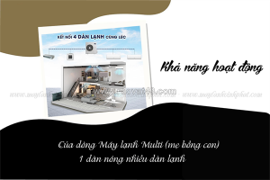 Nhà bán lẻ giá sỉ điều hòa multi 1 dàn nóng nhiều dàn lạnh