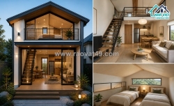 Nhà tiền chế có gác lửng - giải pháp tối ưu cho những khu đất nhỏ cần tiết kiệm diện tích