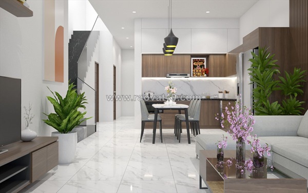 Những mẫu tủ bếp có bàn thờ ông táo giúp tối ưu không gian bếp