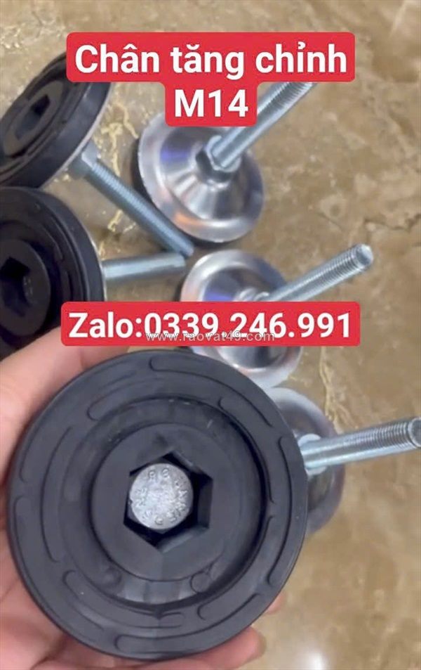 Nơi bán chân tăng chỉnh chiều cao ren 16mm giá tốt