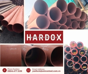Ống hardox unicosteel (hardox tube): giải pháp đột phá chống mài mòn cho công nghiệp nặng