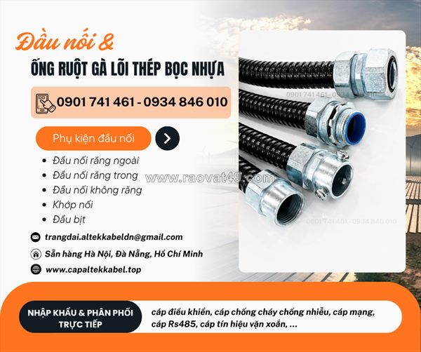 Ống ruột gà lõi thép bọc nhựa kèm pg tại hà nội, đà nẵng, hcm
