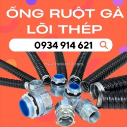 Ống ruột gà lõi thép / ống kẽm đàn hồi phi 25 (1