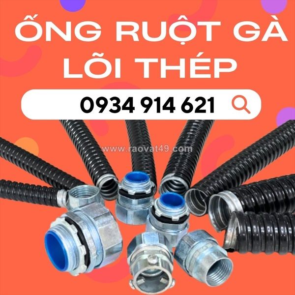 Ống ruột gà lõi thép / ống kẽm đàn hồi phi 25 (1" inch) đà nẵng/ hà nội/hcm