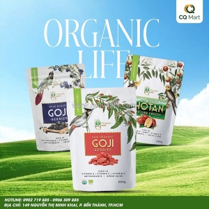 Organic life – sản phẩm hữu cơ chuẩn quốc tế cho sức khỏe gia đình