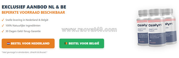 Ozalyn nederland & belgië test – milde dagelijkse steun