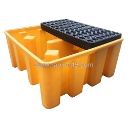 Pallet chống tràn có thể xếp chồng được không vxx