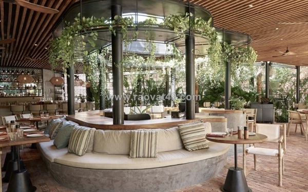 Phong cách nhà hàng và vật liệu chủ đạo đang dẫn đầu xu hướng f&b 2026