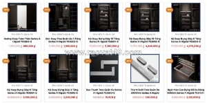 Phụ kiện tủ áo higold - thiết kế hiện đại, chất lượng cao cấp và công năng vượt trội