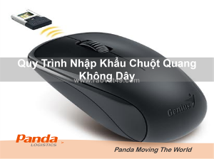 Quy trình nhập khẩu chuột quang không dây