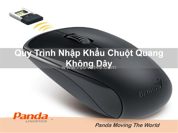 Quy trình nhập khẩu chuột quang không dây