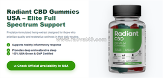 Radiant cbd gummies usa review – real user feedback