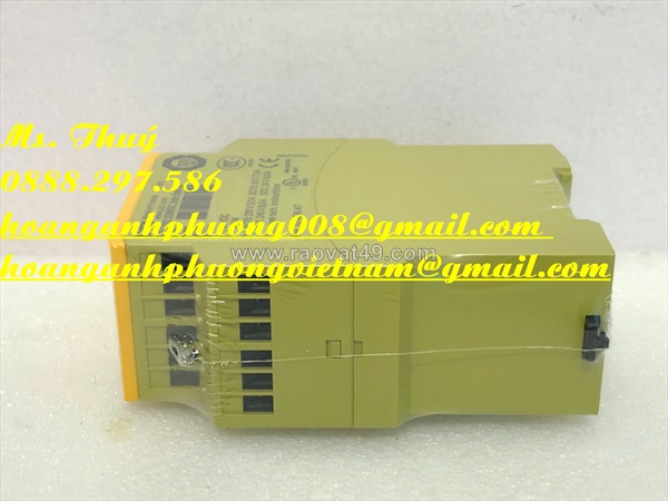 Rờ le pilz pnoz xv2 3/24vdc 2n/o 2n/o fix - giá tốt nhất