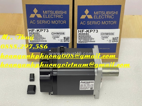 Servo motor hf-kp73 mitsubishi - hàng nhật chất lượng cao