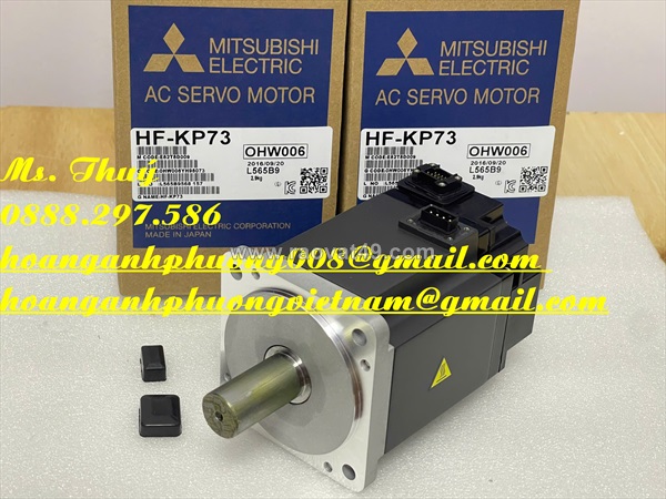 Servo motor hf-kp73 mitsubishi - hàng nhật chất lượng cao