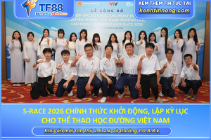 S-race 2026 chính thức khởi động
