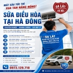Sửa điều hòa tại hà đông giá rẻ, nhanh, gọn