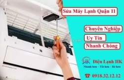 Sửa máy lạnh quận 11 uy tín - giải quyết nhanh mọi hư hỏng