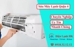 Sửa máy lạnh quận 4 uy tín - có mặt nhanh, giá hợp lý
