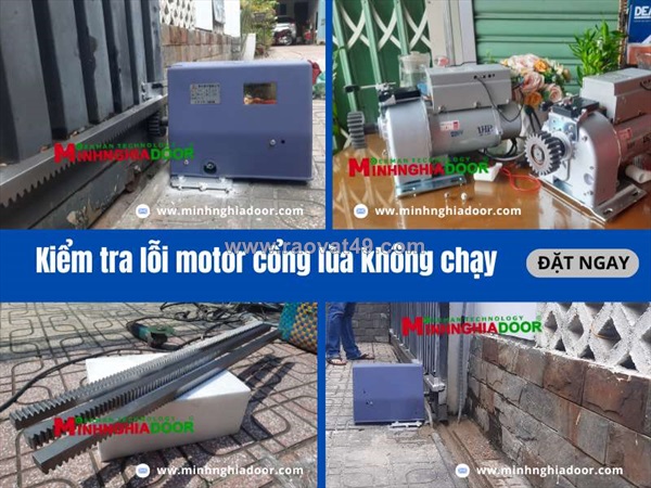 Sửa motor cổng lùa – nhu cầu tăng mạnh trong 2026