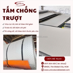 Tấm chống trượt inox nhập khẩu chính ngạch theo đơn đặt hàng: giải pháp kết cấu gân nhám siêu chịu lực và kháng ăn mòn tối ưu cho các dự án công nghiệp nặng
