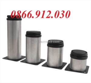 Tăng độ bền bàn ghế với chân tăng chỉnh inox phi 50