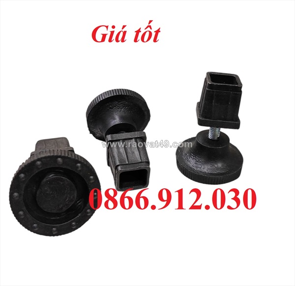 Tăng độ bền khung sắt với bộ chân tăng giảm vuông 20mm
