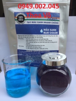 Tạo màu nước ao cá, ao tôm – màu xanh tự nhiên, dễ sử dụng