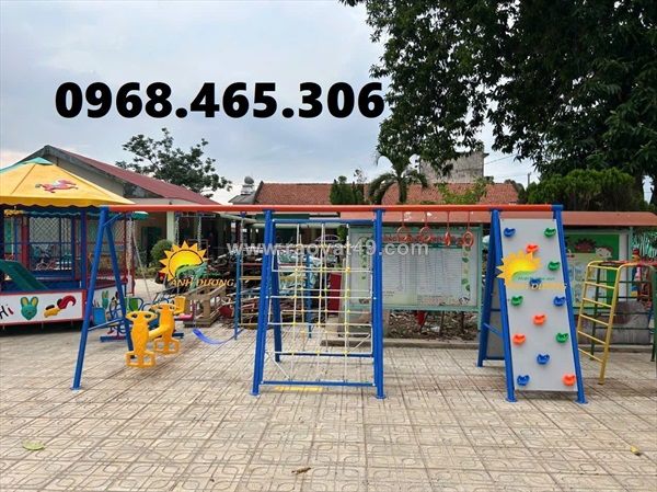 Thang leo chữ a mầm non, thang leo mầm non chất lượng cao