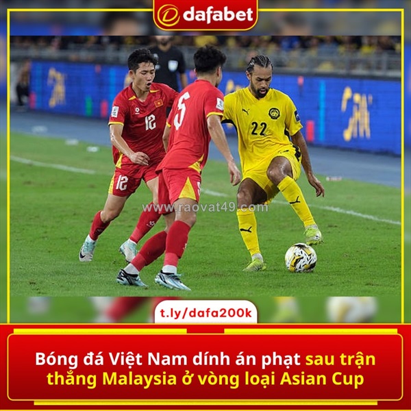 Thắng malaysia nhưng bóng đá việt nam lại nhận “thẻ đỏ” từ afc