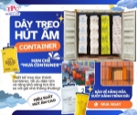 Thanh treo hút ẩm container – giải pháp bảo vệ vải vóc, quần áo, phụ kiện xuất khẩu