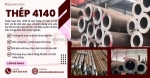 Thép hợp kim 4140 (cr-mo) unico: giải pháp vật liệu siêu cường cho cơ khí hạng nặng - chuẩn phôi, giá tận kho